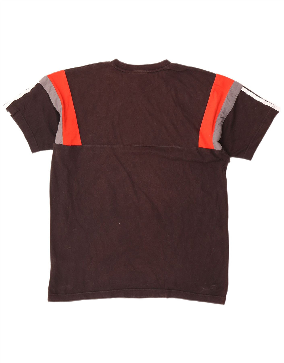 Мужская футболка Adidas Top Medium Black, хлопок с цветными блоками