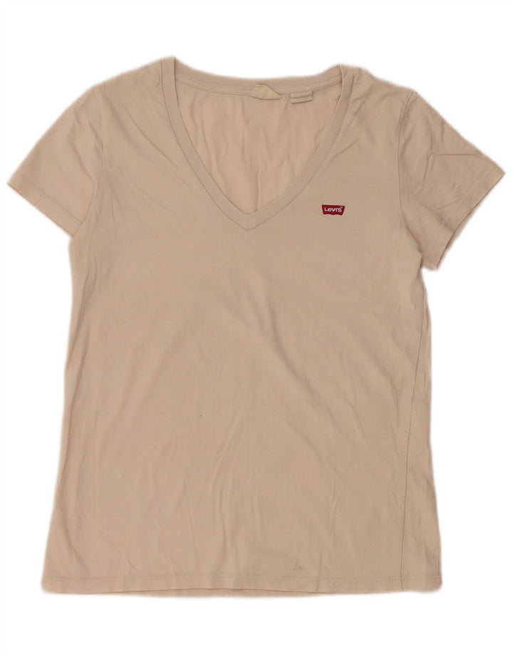 Женская футболка Levi's Top UK 10, маленькая, серая