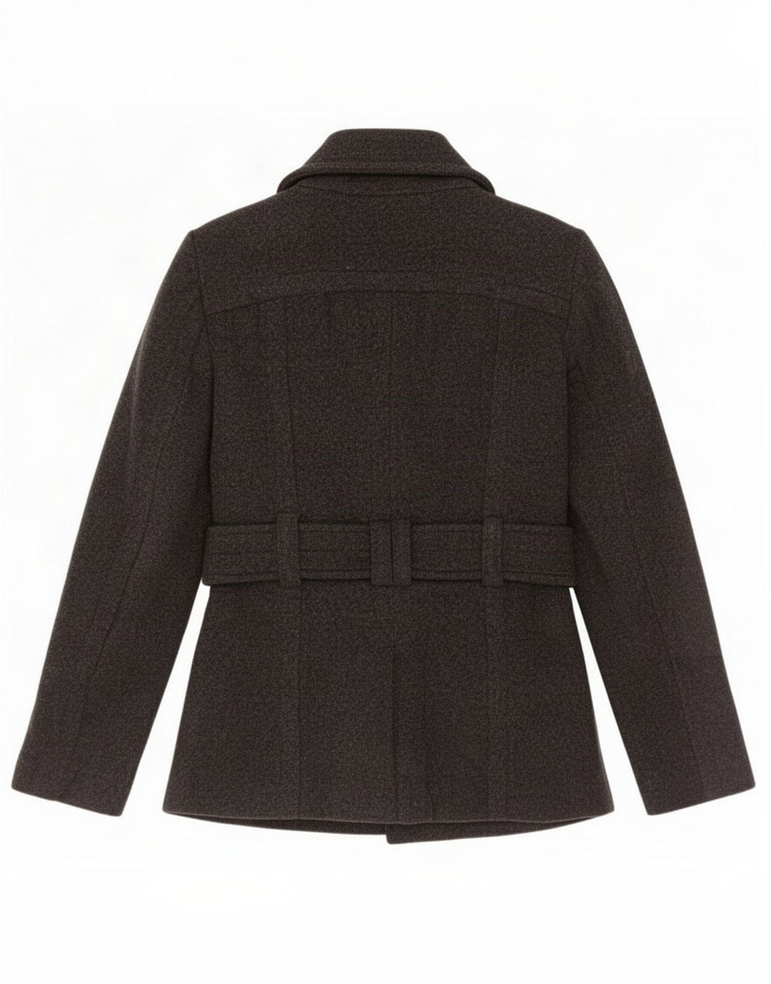 Женское полупальто Zara UK 6 XS, серая шерсть