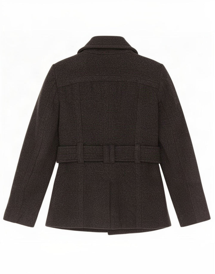 Женское полупальто Zara UK 6 XS, серая шерсть