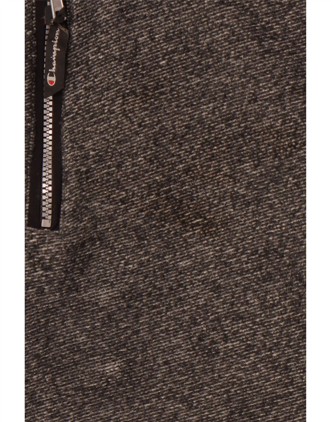 Мужская флисовая куртка CHAMPION с капюшоном UK 42 XL, серый полиэстер в тонкую полоску