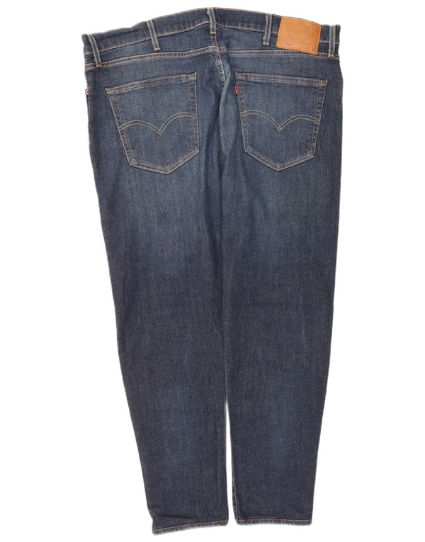 Мужские зауженные зауженные джинсы Levi's 512 W38 L28 синие, хлопок