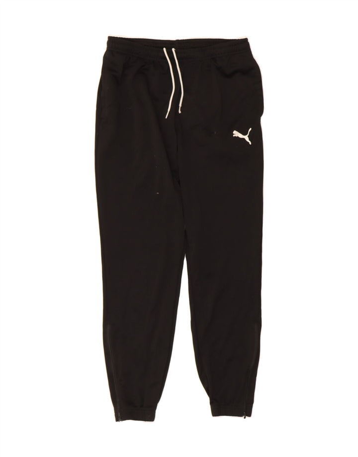 PUMA Mens Tracksuit Trousers Joggers Medium  Black Polyester Vintage Puma and Second-Hand Puma from Messina Hembry 