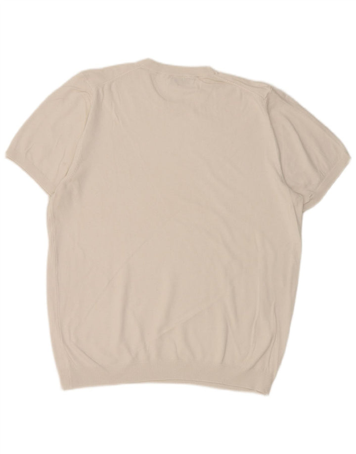 Zara Мужская футболка Top Medium White