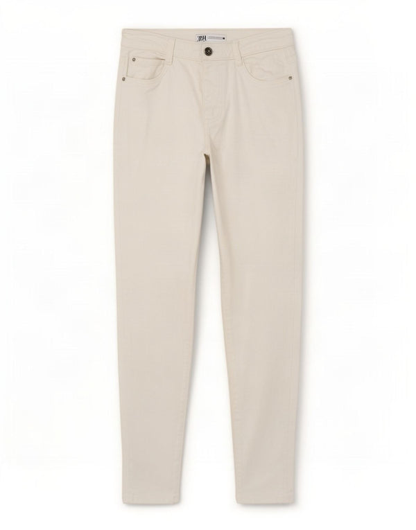 Женские джинсы скинни Zara EU 36 XS W26 L28, белый хлопок