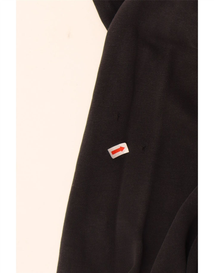 Мужская толстовка с капюшоном с рисунком Nike XL, черный хлопок