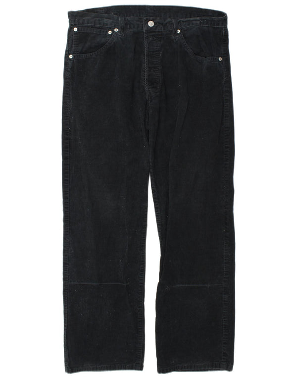 Мужские прямые вельветовые брюки Levi's 511 W36 L30 темно-синие, хлопок