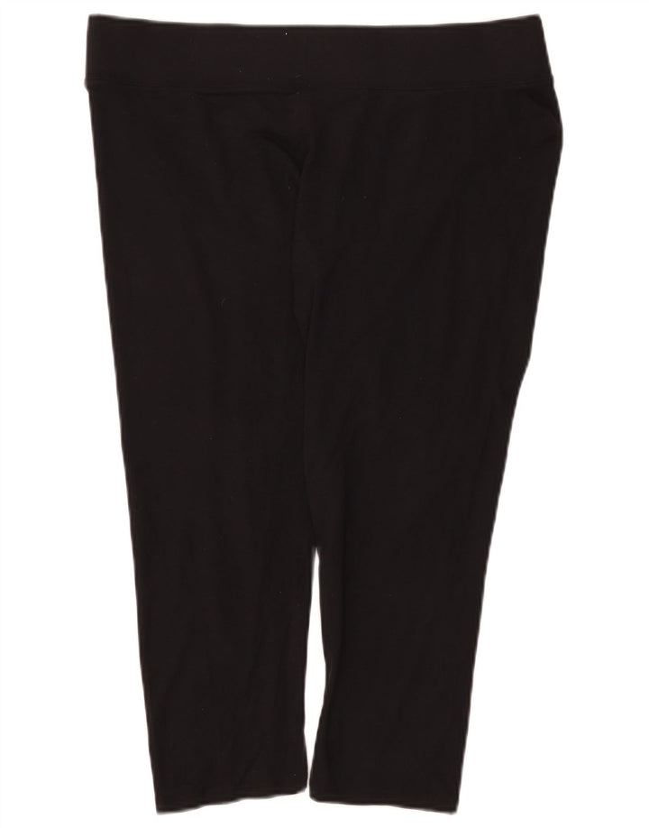 Женские леггинсы Marks & Spencer UK 18 XL, черные, вискоза