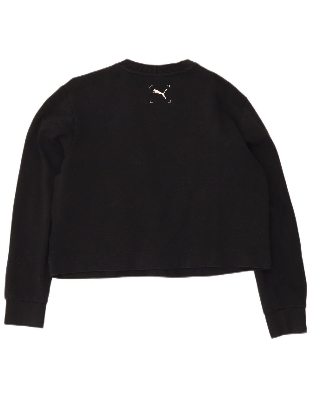 Женский укороченный свитшот с рисунком Puma UK 14, средний черный