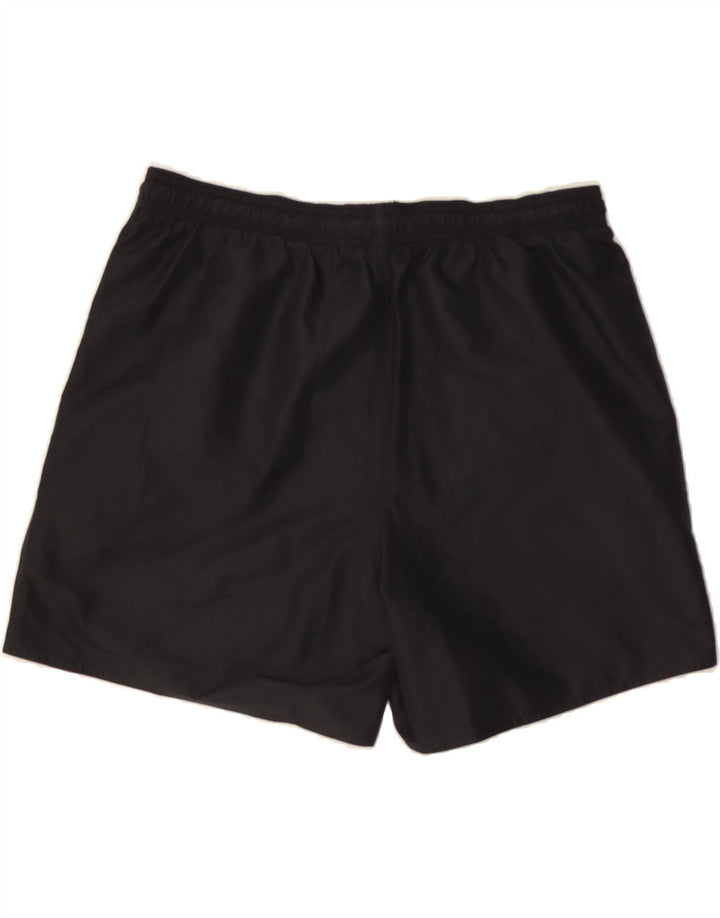 ADIDAS Mens Sport Shorts Large Black Polyester Vintage Adidas and Second-Hand Adidas from Messina Hembry 