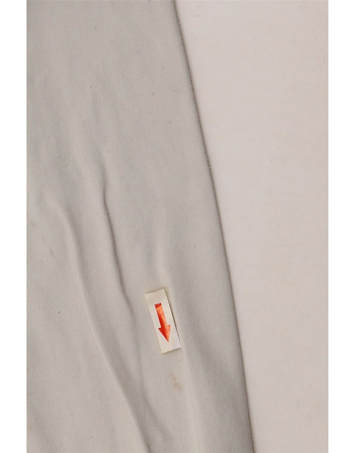 Мужской спортивный костюм ADIDAS, верхняя куртка UK 36/38, маленький белый хлопок