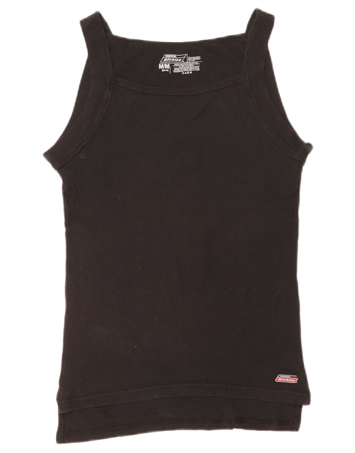 Женский тонкий жилет Dickies UK 12, средний черный хлопок, хлопковый