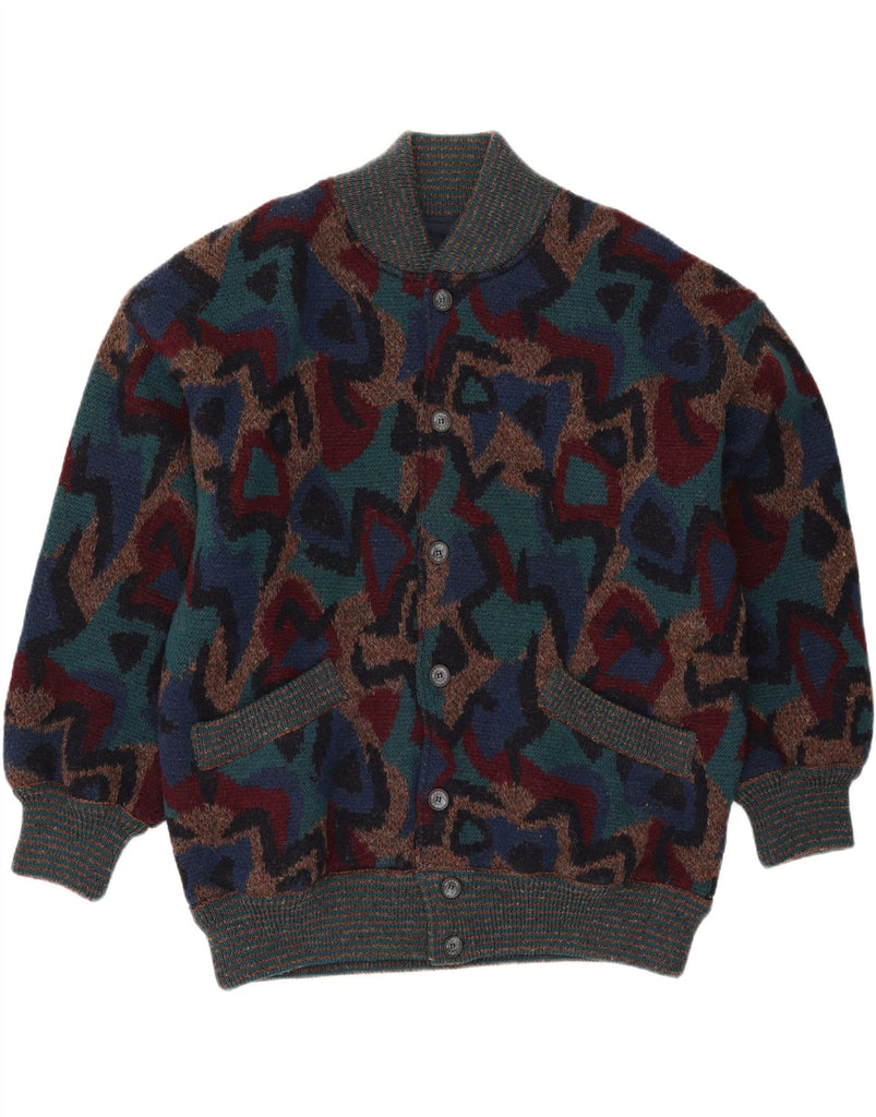 MISSONI SPORTS Mens Knit Reversible Jacket UK 38 Medium Multicoloured Vintage Missoni Sports and Second-Hand Missoni Sports from Messina Hembry 