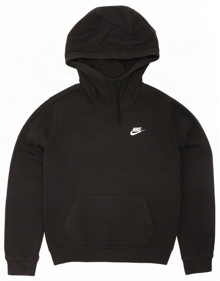 Мужской джемпер с капюшоном Nike, средний черный, хлопок
