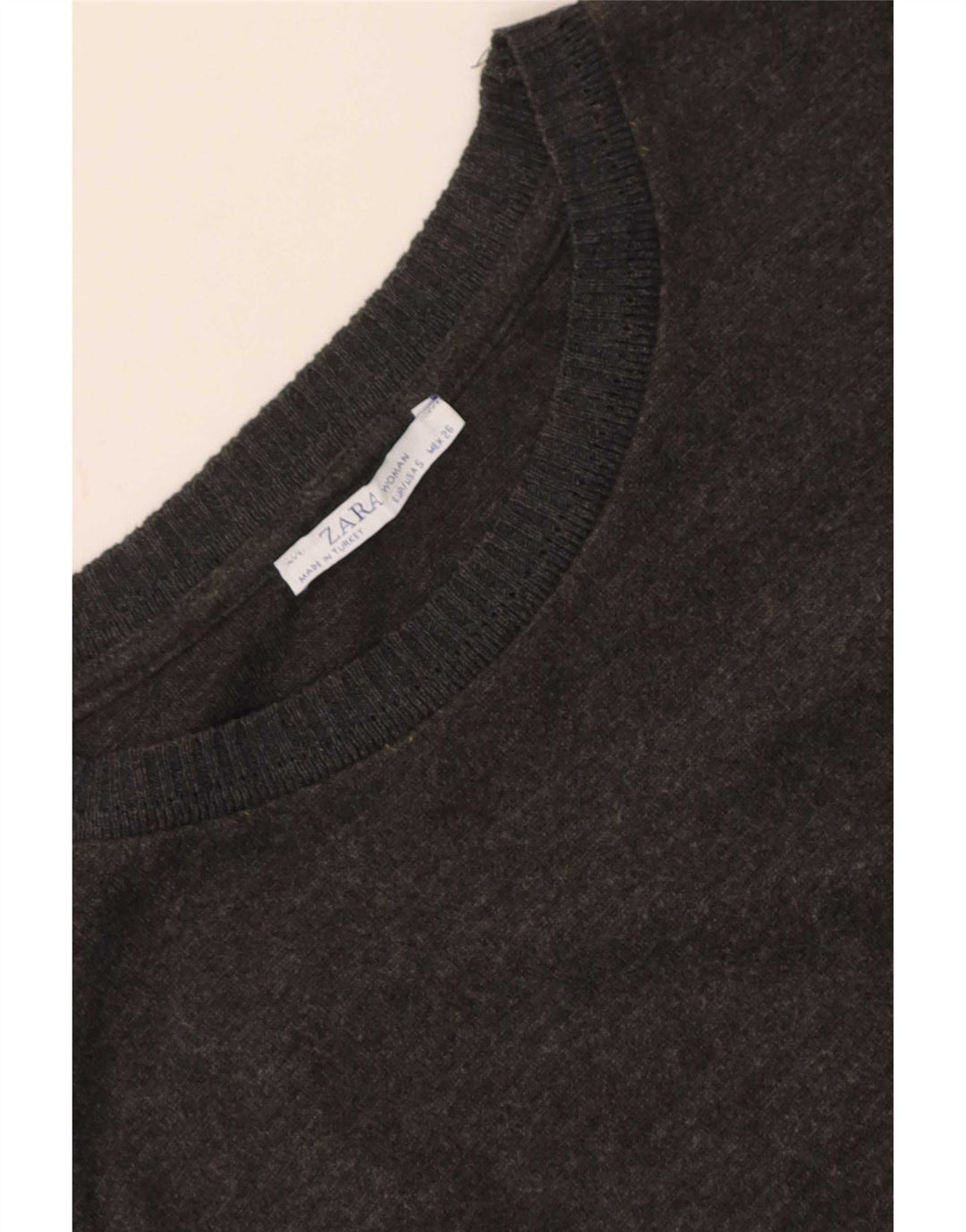 Женское платье прямого кроя Zara UK 10, маленькое серое
