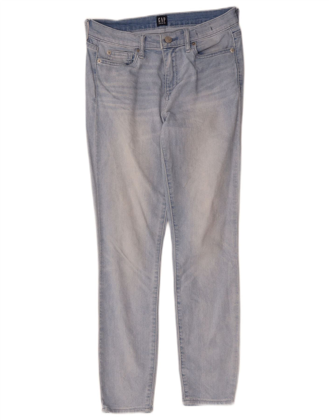 Женские джинсы скинни Gap W25 L26, синие, хлопок