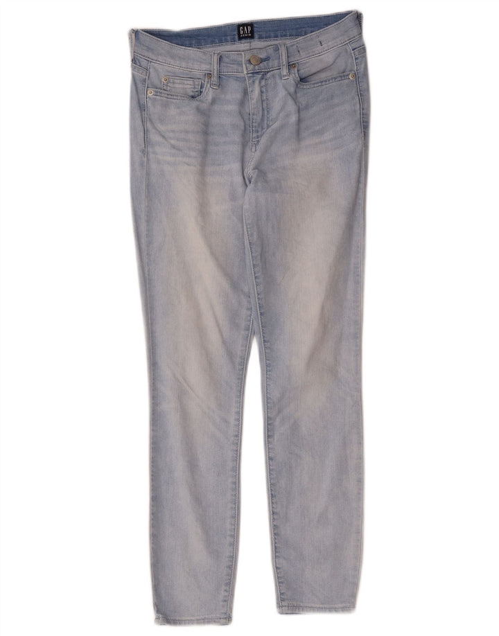 Женские джинсы скинни Gap W25 L26, синие, хлопок