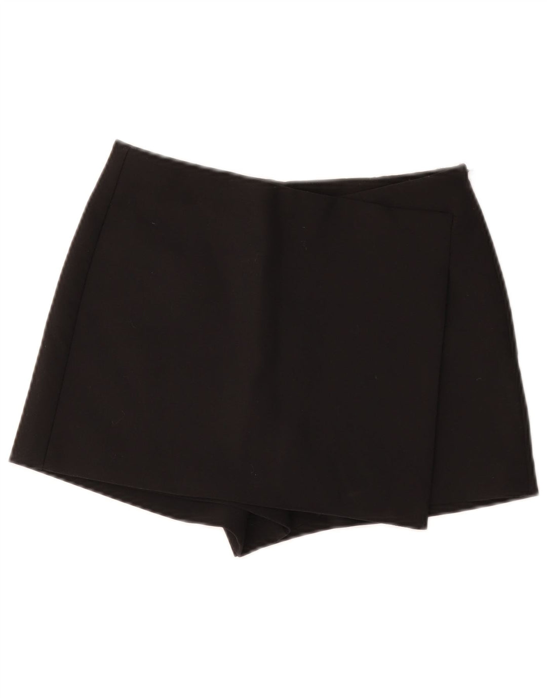 Zara Женские повседневные шорты W26, черные, полиэстер, маленькие