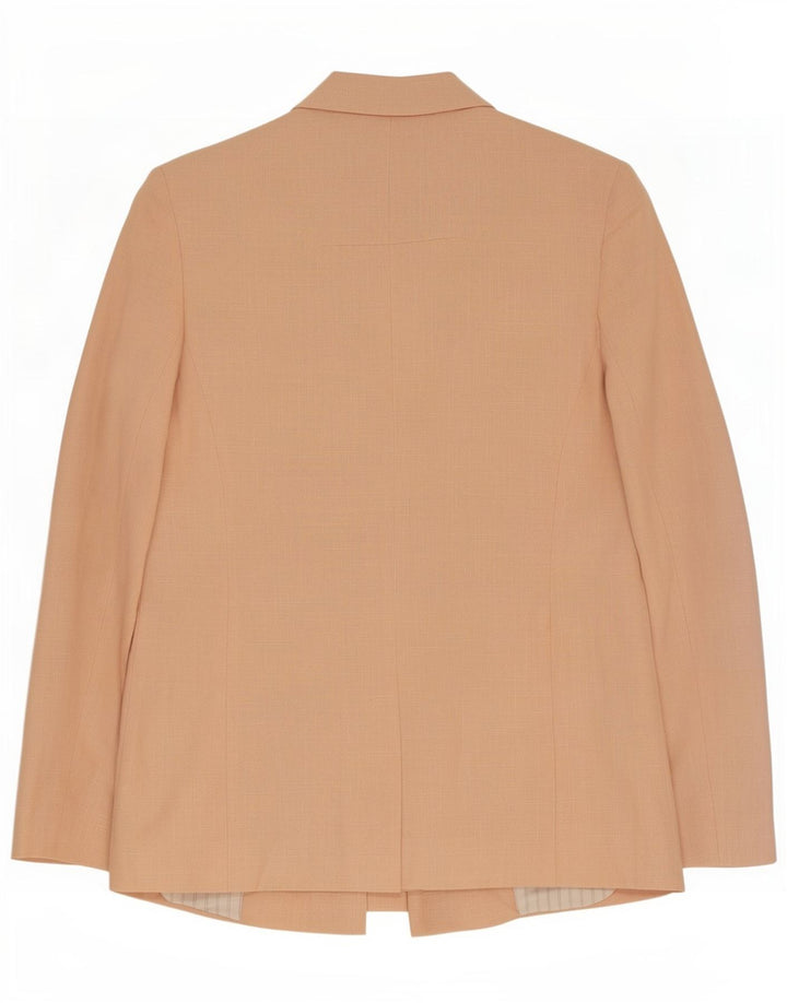 Женский двубортный пиджак Topshop UK 10, маленький розовый вискоза