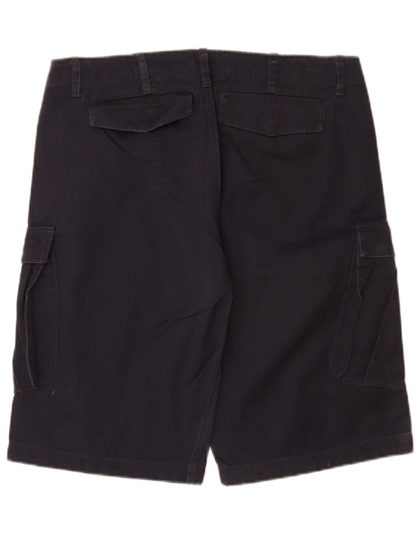 Lapo Galleri Мужские шорты карго IT 48 Medium W32 Темно-синие хлопковые