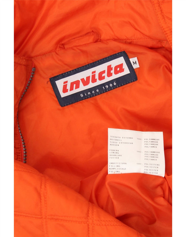 Мужской стеганый жилет INVICTA UK 38, средний оранжевый полиэстер
