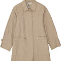 LONDON FOG Womens Overcoat UK 12 Medium Beige Vintage London Fog and Second-Hand London Fog from Messina Hembry 