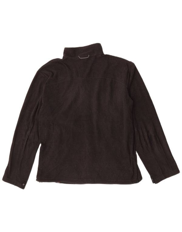 Мужская флисовая куртка The North Face UK 40, большая, черная, полиэстер