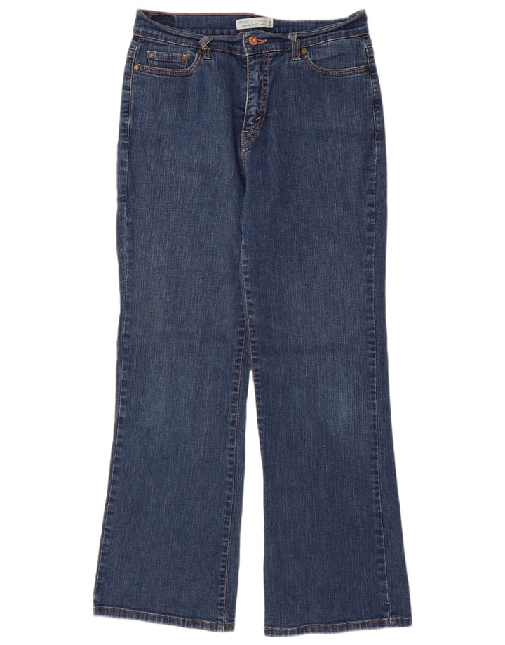 Женские джинсы Levi's 512 Perfectly Slim Bootcut, размер США 12, большие W28 L30, синие