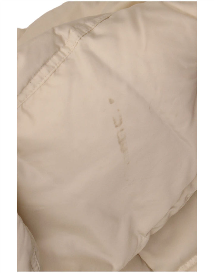 CALVIN KLEIN JEANS Женская утепленная куртка оверсайз UK 10 Small Off White