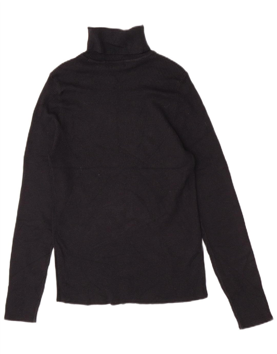 Женский джемпер с высоким воротником Marks & Spencer UK 12, средний черный