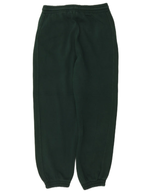 Zara Womens Tracksuit Trousers Joggers UK 12 Medium Green Cotton