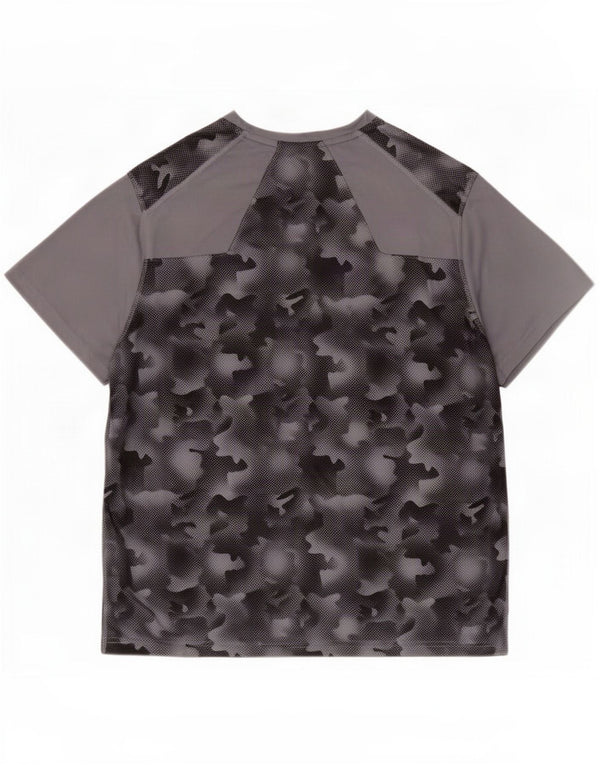 Мужская футболка Mountain Warehouse Top 2XL, серый камуфляжный полиэстер