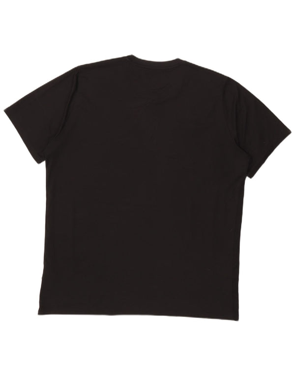 Мужская футболка Nike Dri Fit 2XL, черный полиэстер