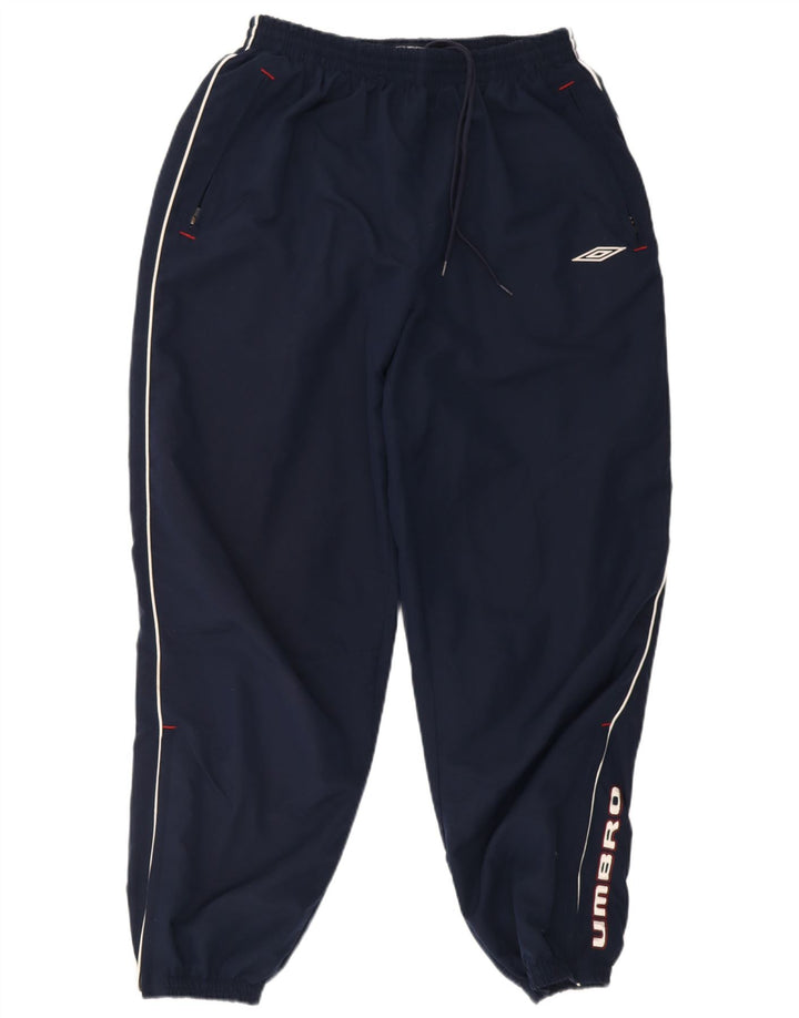 Мужские спортивные брюки с графическим рисунком Umbro, джоггеры XL, темно-синий, полиэстер