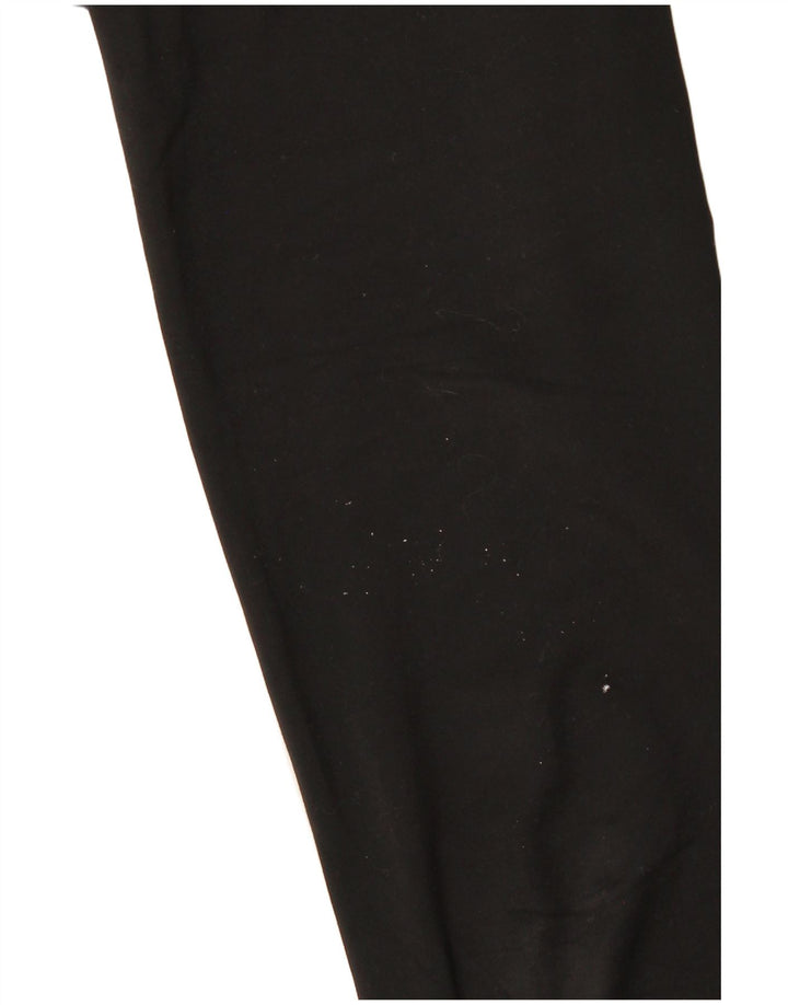 Женские леггинсы-капри Nike Dri Fit UK 6 XS, черный полиэстер