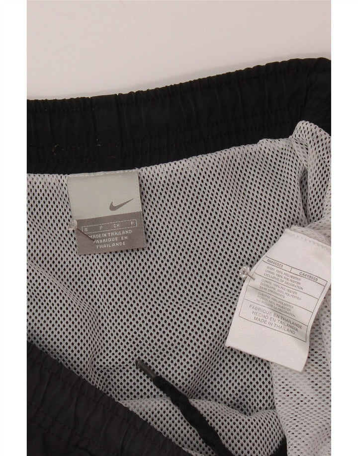 Мужские шорты для плавания NIKE, маленькие черные, из полиэстера