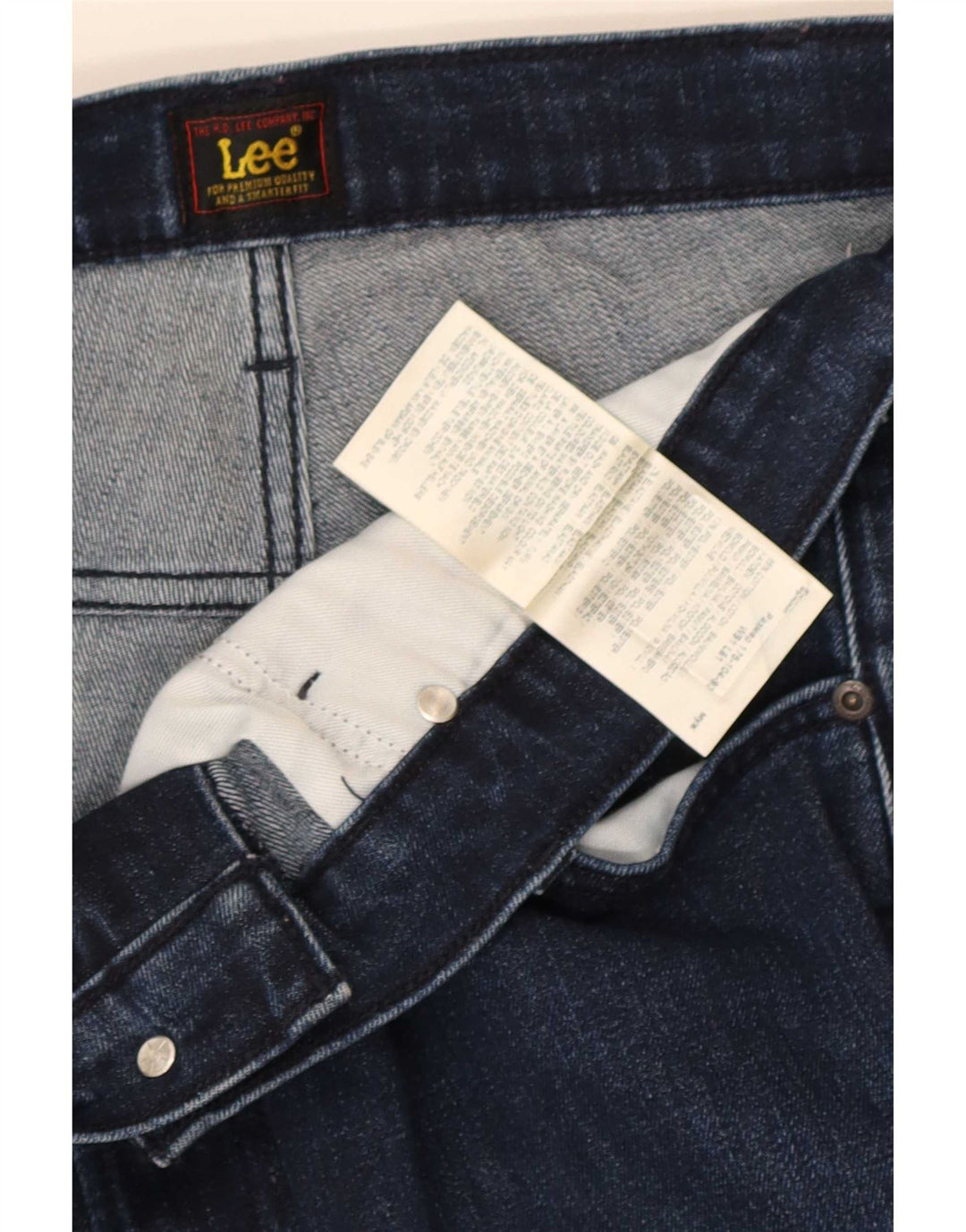 Мужские прямые джинсы Lee W36 L32, синий хлопок