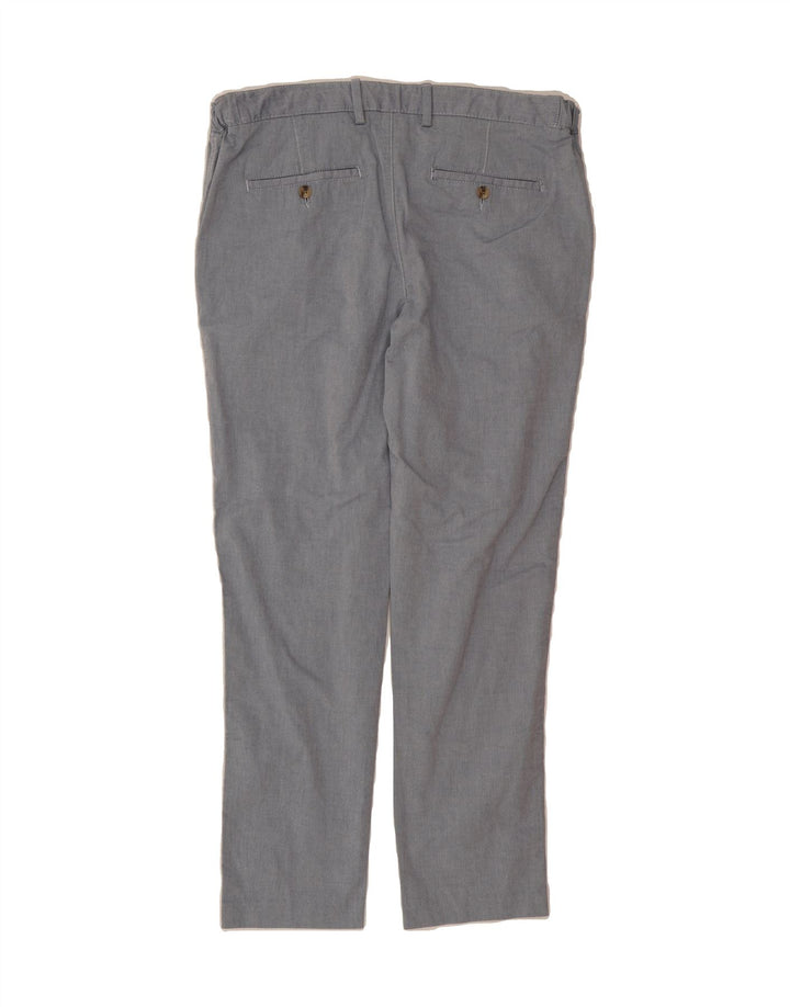 JULES Mens Slim Fit Chino Trousers W34 L27 Blue Vintage Jules and Second-Hand Jules from Messina Hembry 