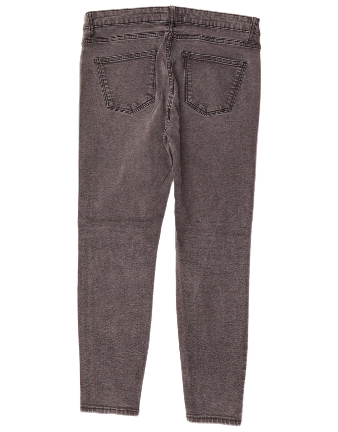 Женские узкие джинсы Zara EU 42, большие W32 L26, серые