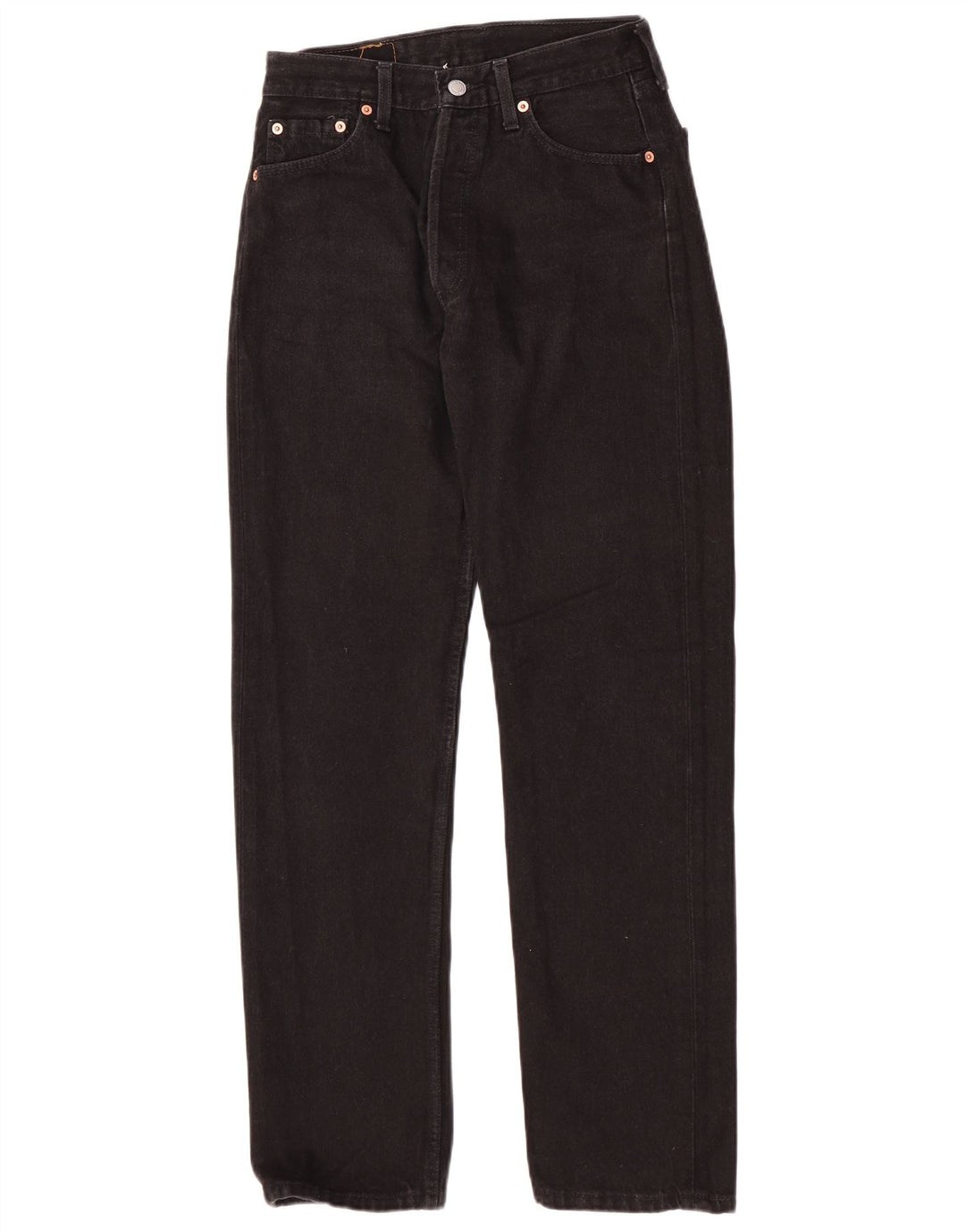 Мужские прямые джинсы Levi's 501 W30 L32, черный хлопок