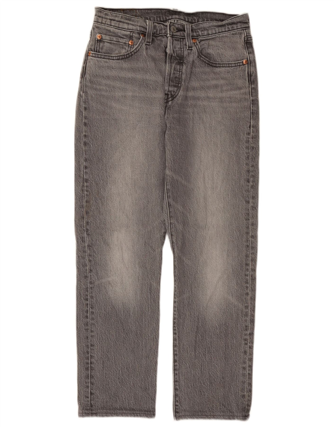 Женские прямые джинсы Levi's 501 W27 L28, серый хлопок
