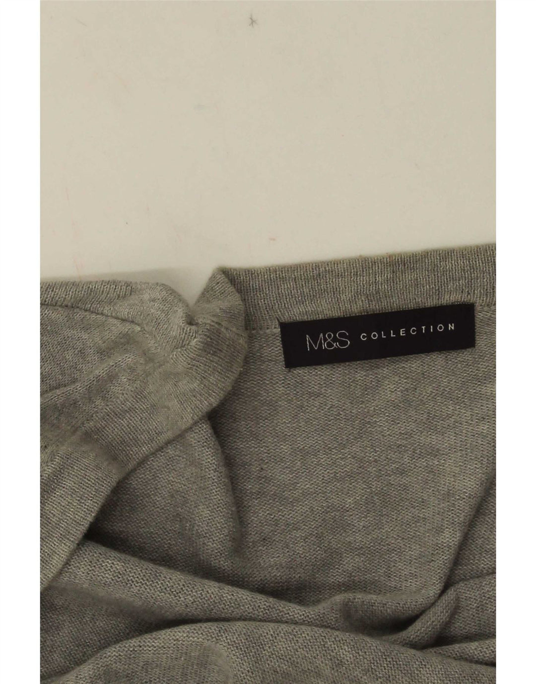 Женский открытый кардиган Marks & Spencer UK 10, маленький серый