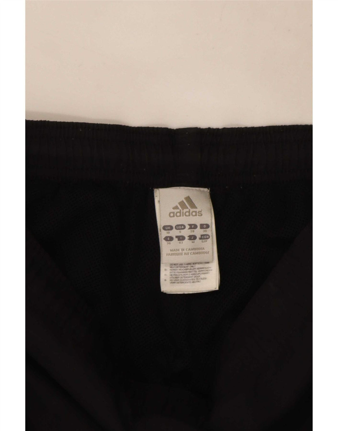 Женские спортивные брюки-капри Adidas UK 10, маленький черный полиэстер