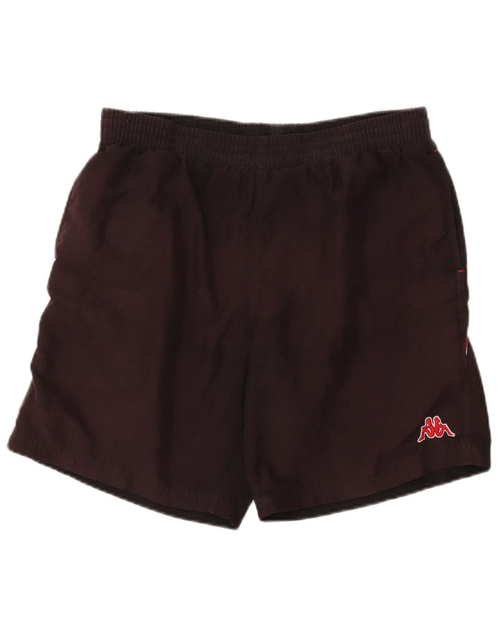 KAPPA Mens Sport Shorts Medium  Brown Polyester