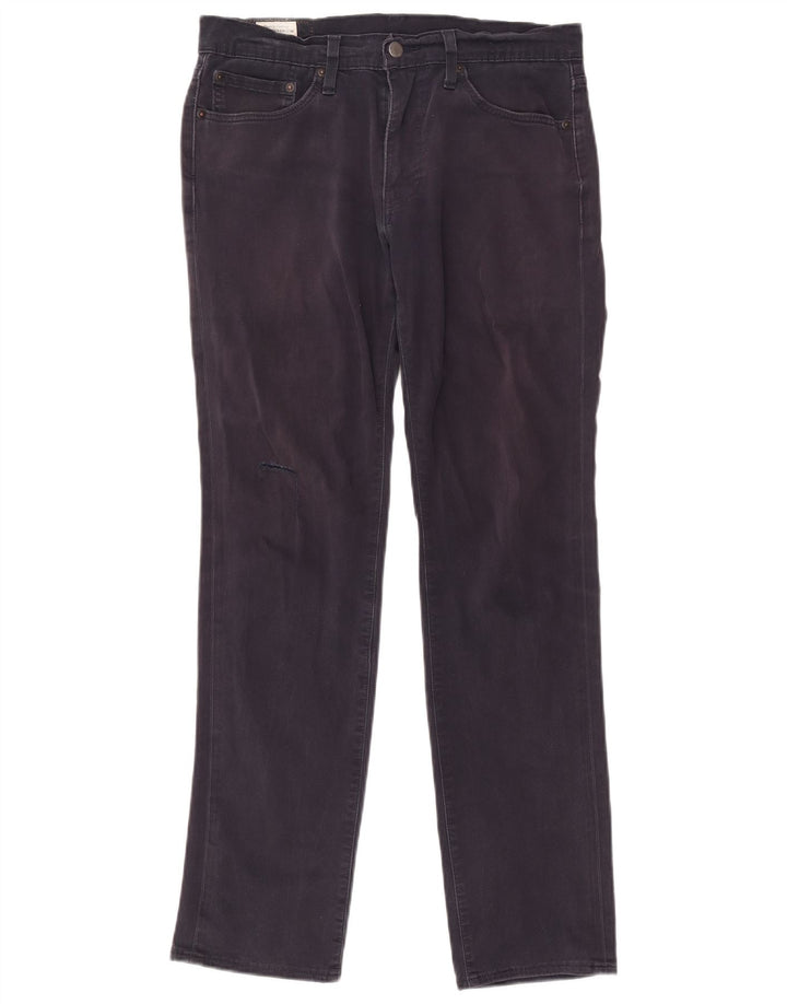 Мужские джинсы Levi's 511 Slim W31 L32 Темно-синие, хлопок