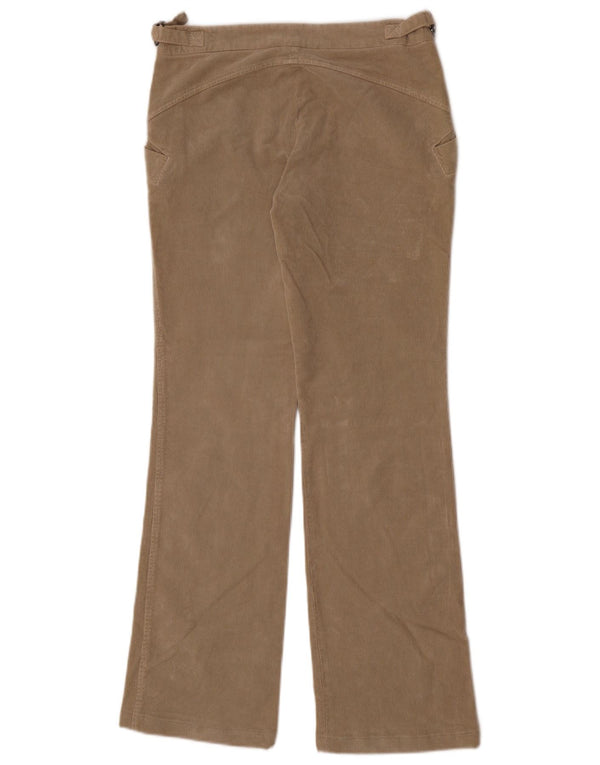 Женские вельветовые брюки Cerruti 1881 Bootcut IT 42 Medium W30 L31 Бежевые