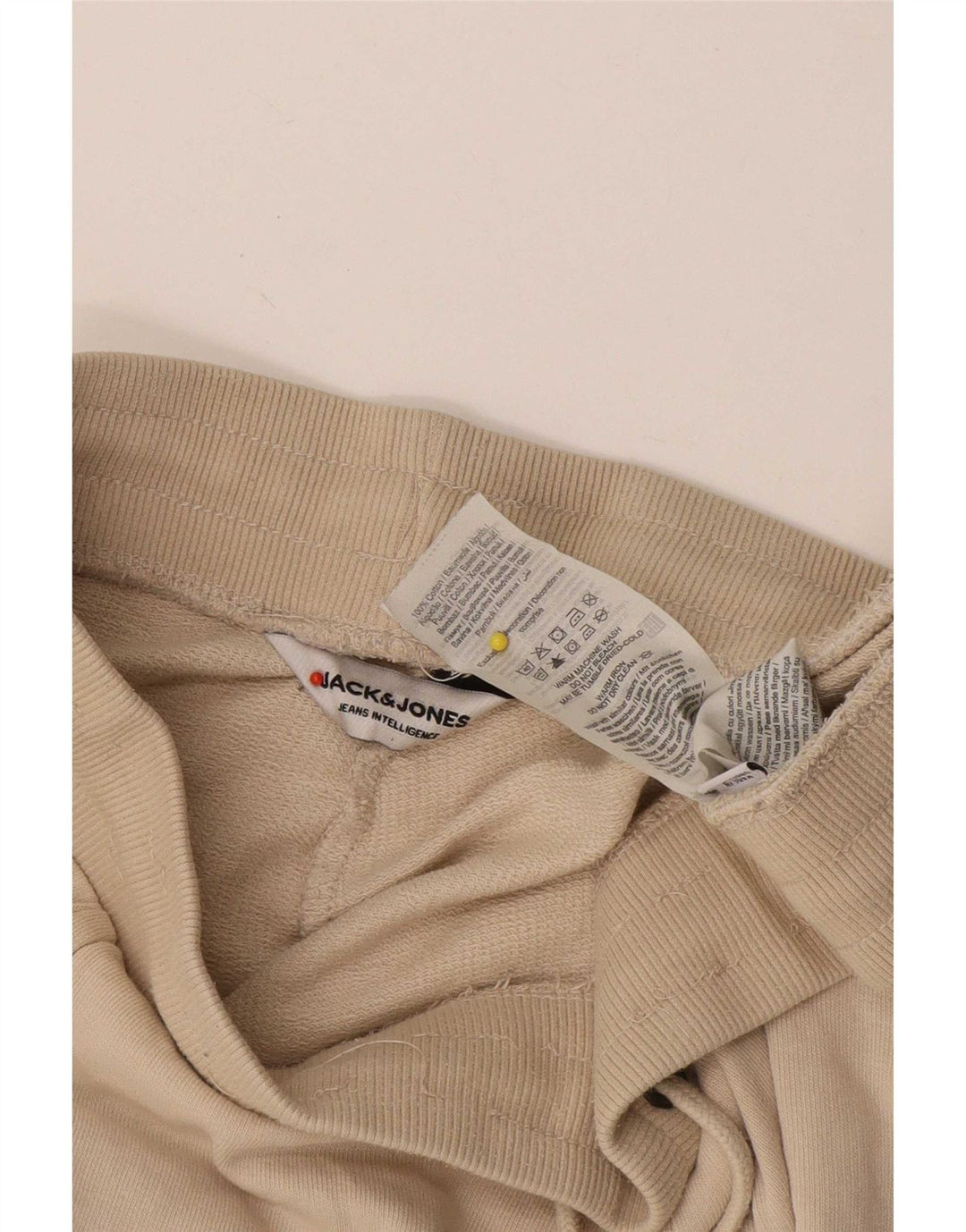 Мужские спортивные шорты Jack & Jones, маленькие бежевые, хлопок