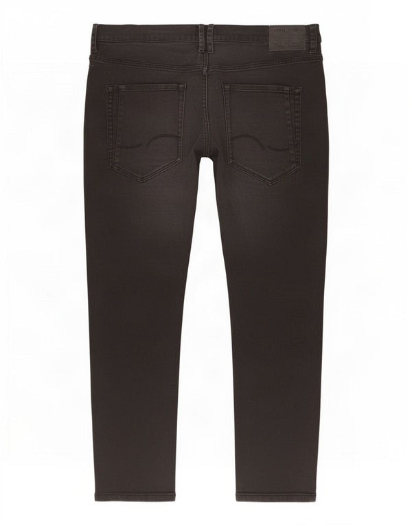 Мужские прямые повседневные брюки Jack & Jones W38 L26, черные хлопковые