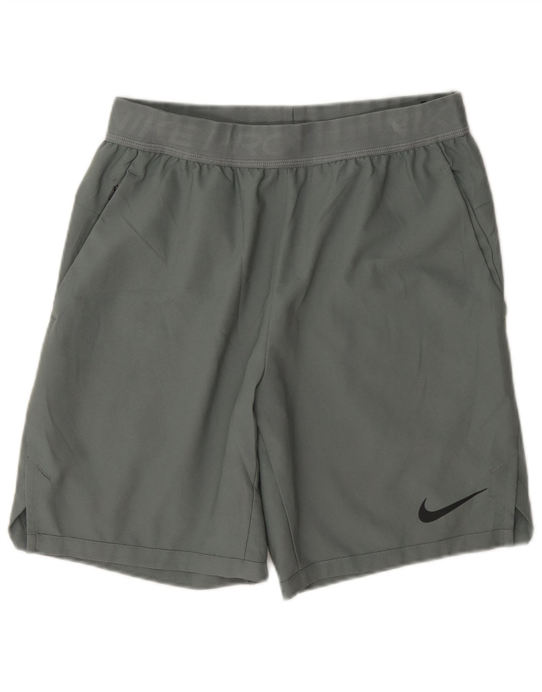 Мужские спортивные шорты Nike Dri Fit с графическим принтом, маленький серый полиэстер