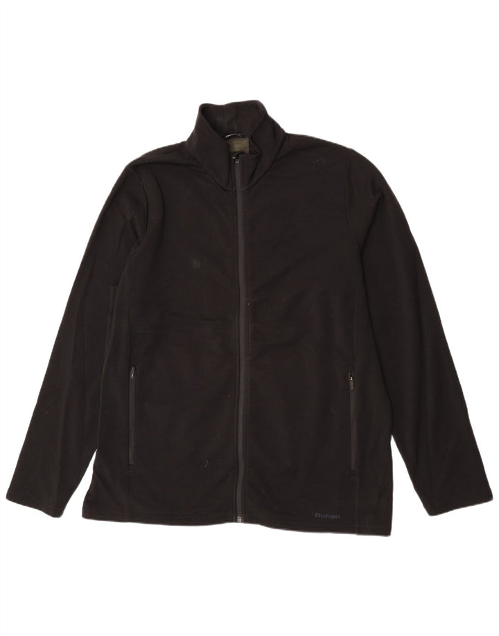 Мужская флисовая куртка Rohan UK 42 XL, черный полиэстер